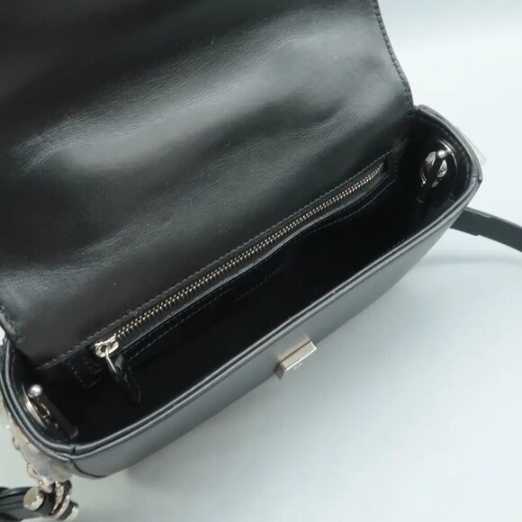 100% Authentic GUCCI Petite Black Leather Satchel 1634-081024 - Picture 9 of 12